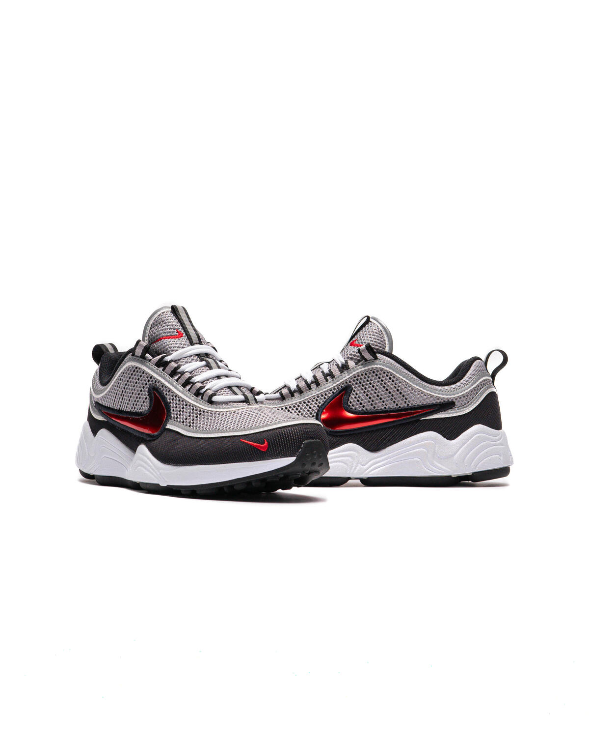 Nike Air Zoom Spiridon SP Metallic Silver / Sport Red (Women's) - Image 37