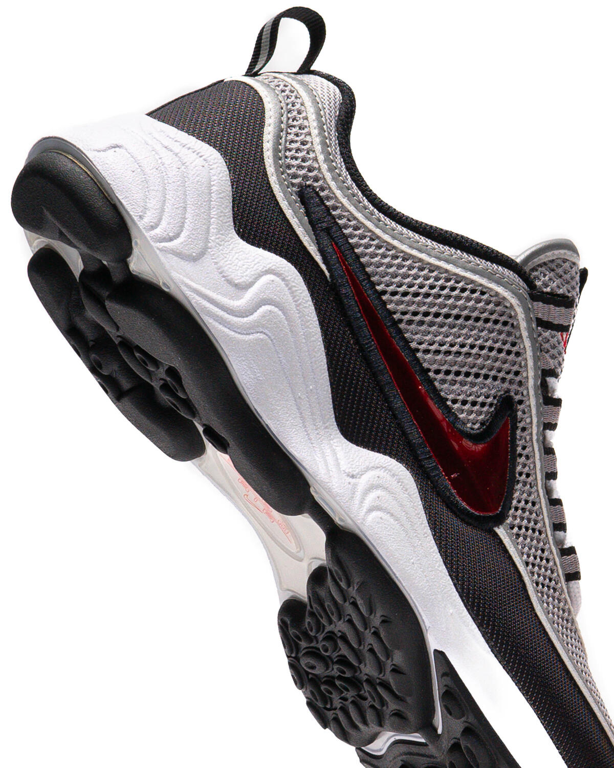 Nike Air Zoom Spiridon SP Metallic Silver / Sport Red (Women's) - Image 39