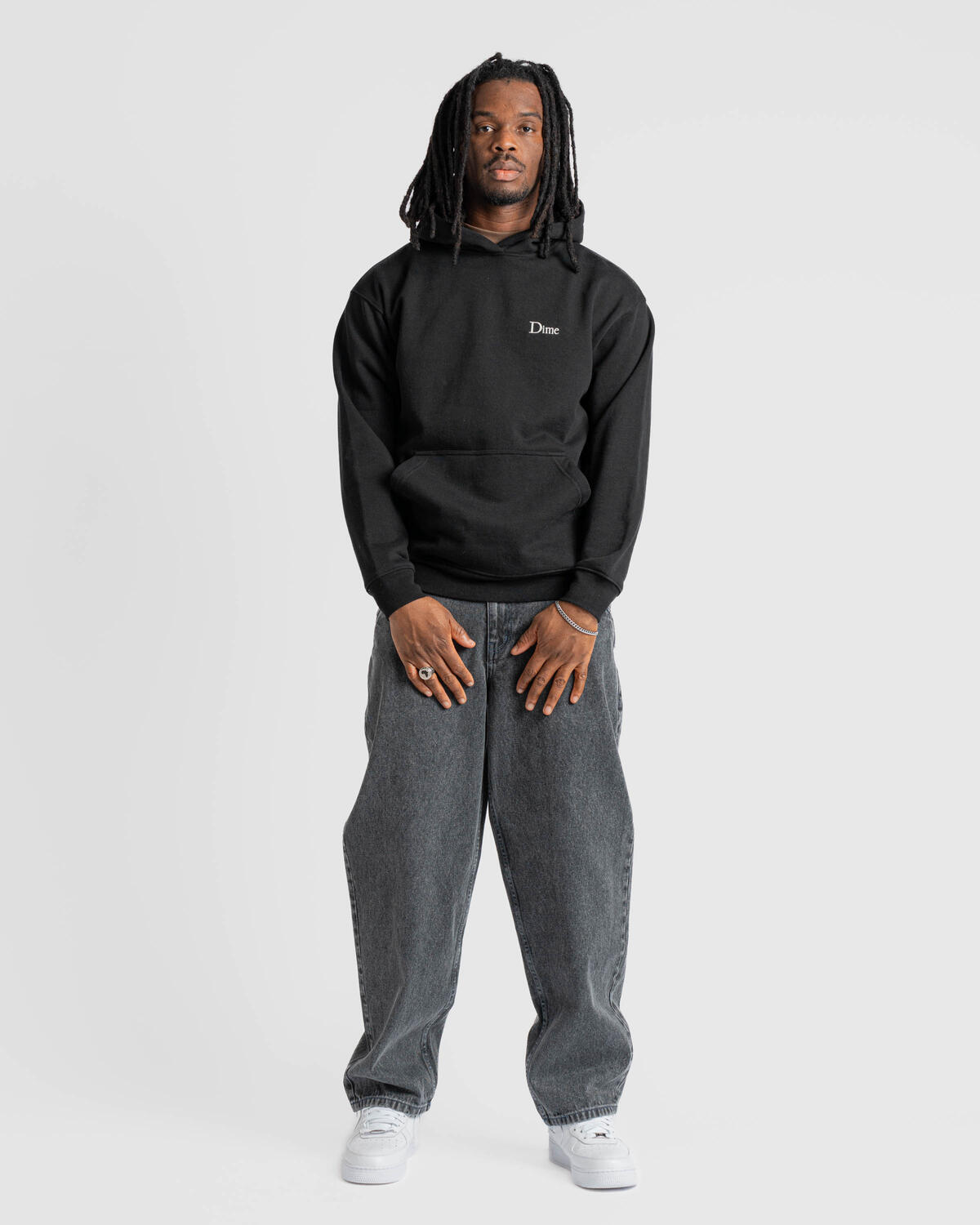 Dime Classic Small Logo Hoodie - Image 4