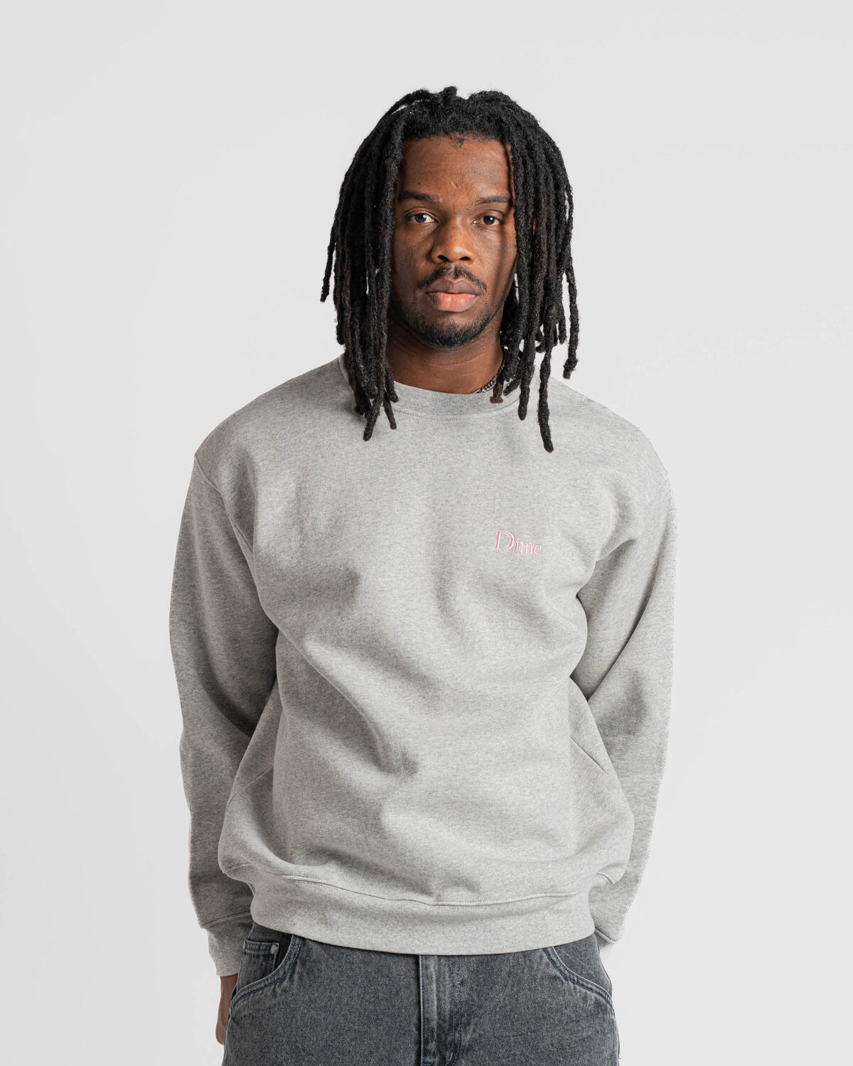 Dime Classic Small Logo Crewneck - Image 4