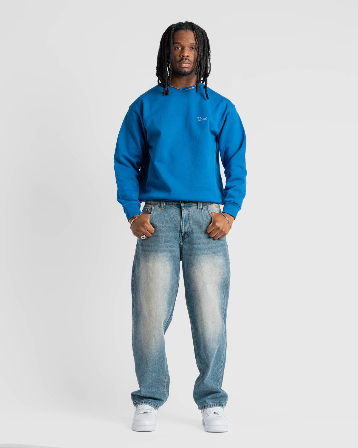 Dime CLASSIC SMALL LOGO CREWNECK 【公式通販】