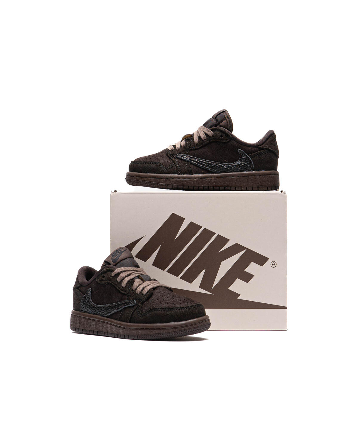Air Jordan 1 Low OG SP x Travis Scott "Velvet Brown" (PS). - Image 20
