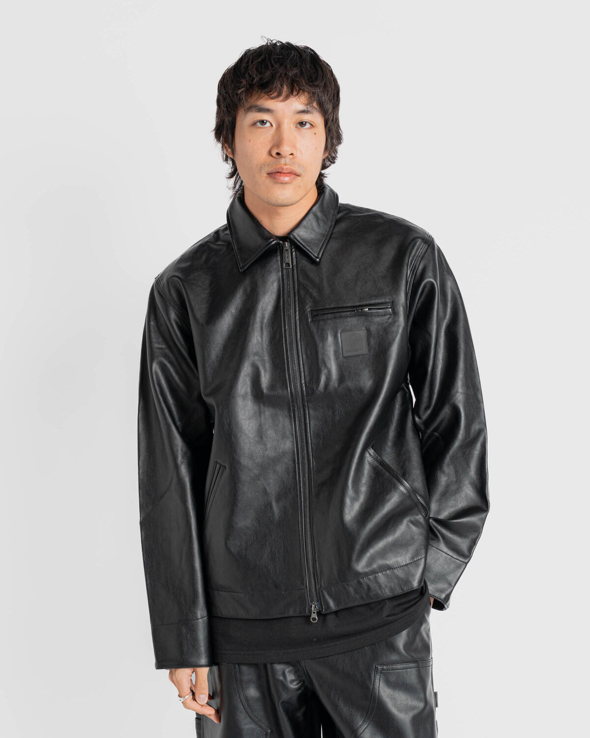 Carhartt WIP Detroit Jacket Black - Image 4