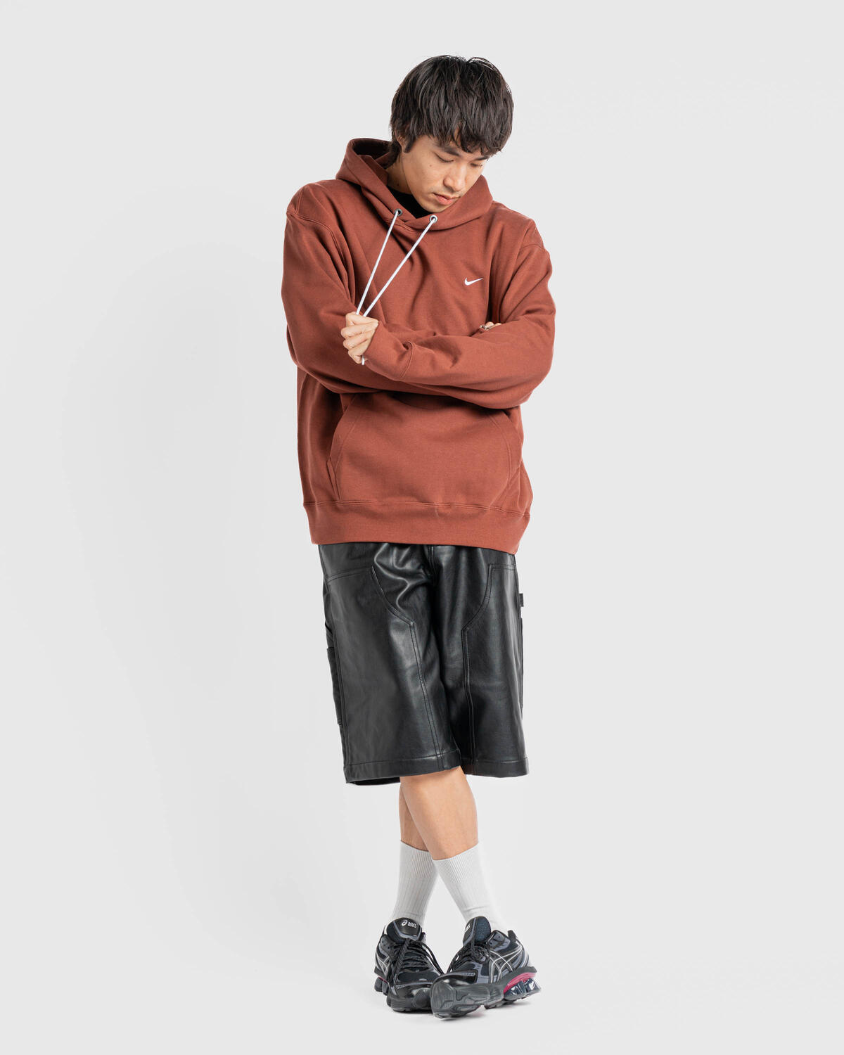 Nike Solo Swoosh Fleece Hoodie - Image 6