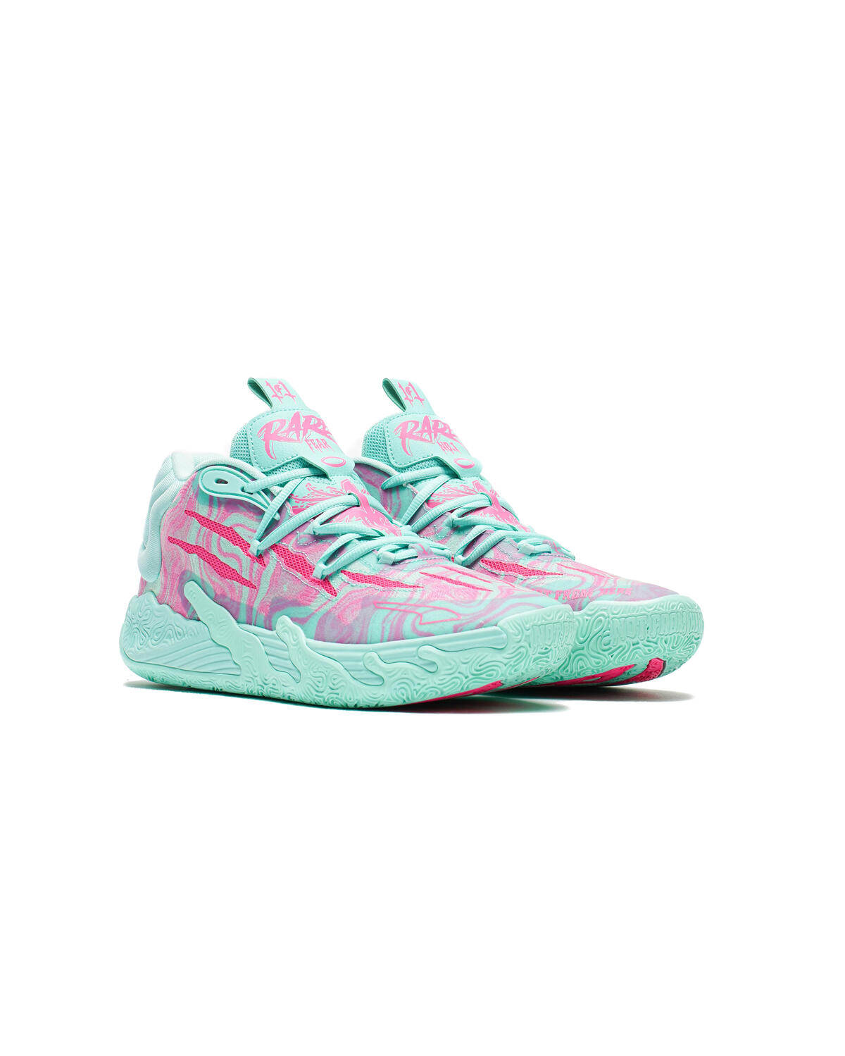 PUMA x Lamelo Ball MB.03 "Miami" Basketball Shoes 'Electric Peppermint/Ravish' - Image 3