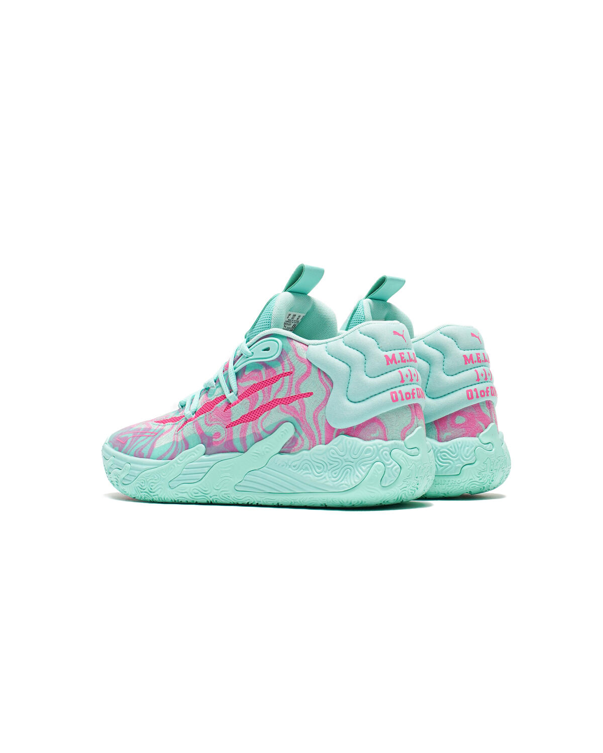 PUMA x Lamelo Ball MB.03 "Miami" Basketball Shoes 'Electric Peppermint/Ravish' - Image 4