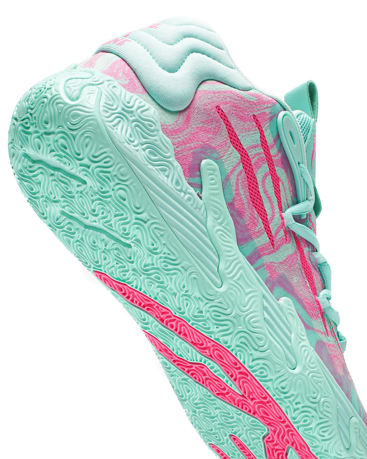 PUMA x Lamelo Ball MB.03 "Miami" Basketball Shoes 'Electric Peppermint/Ravish' - Image 7