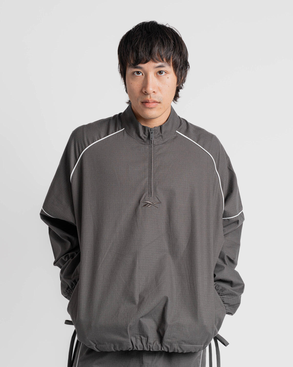 Reebok Track Jacket Black / Grey - Image 4