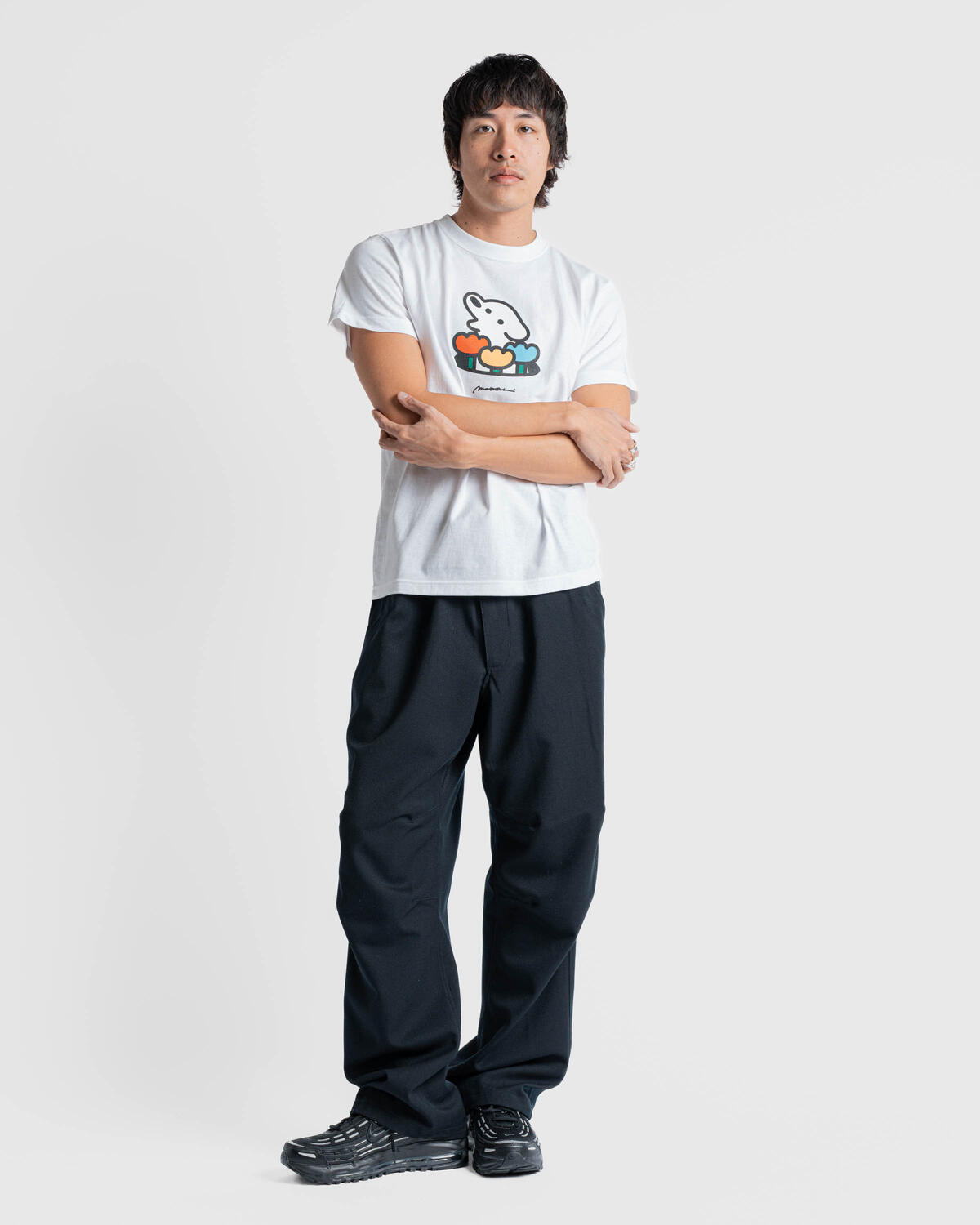 Beams Japan Tokyo Cultuart x matsui TEE (Flower) - Image 3