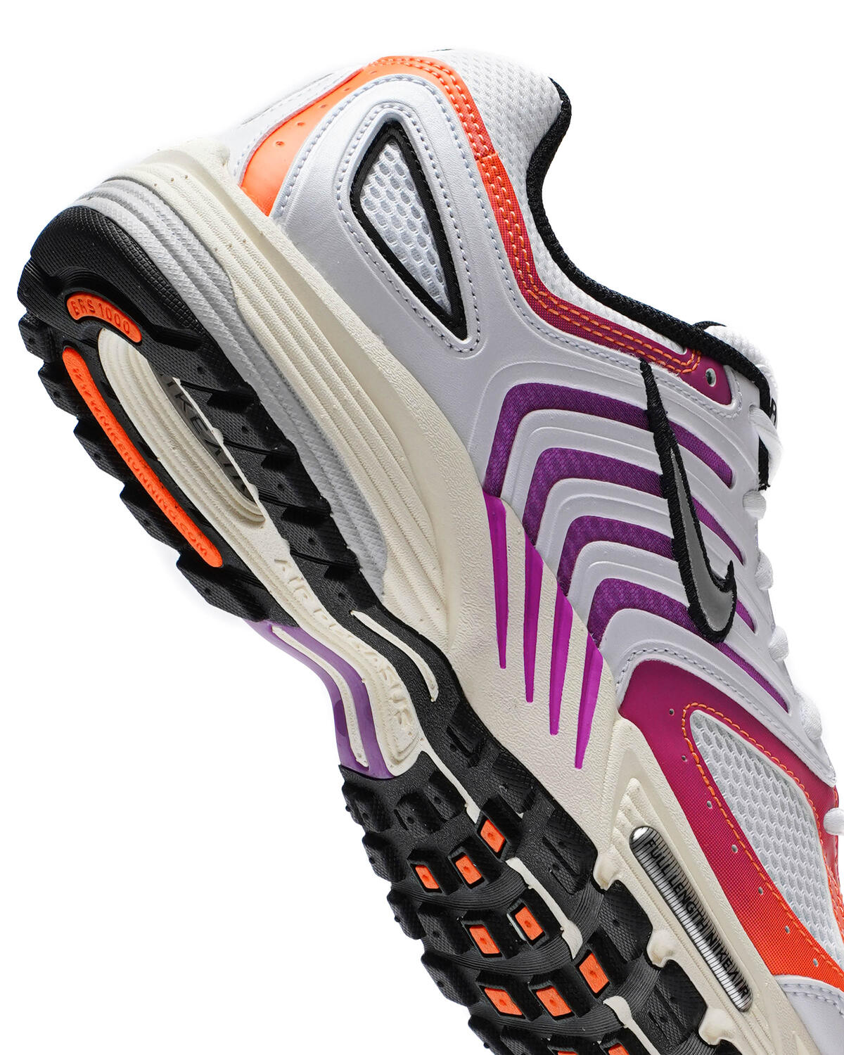 Nike Air Pegasus 2K5 White / Chrome / Orange - Image 16