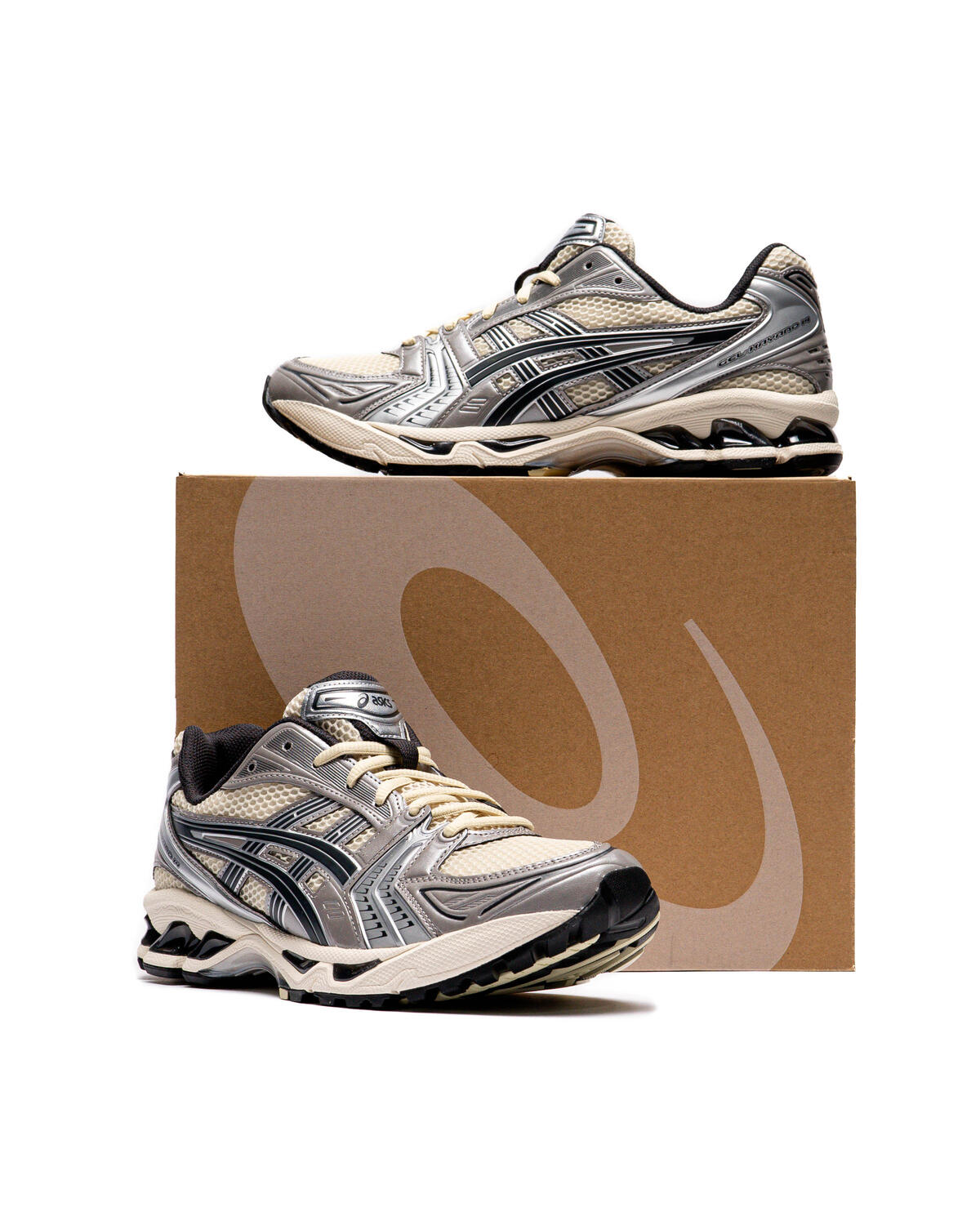 Asics Gel-Kayano 14 Oyster White/Steeple Grey - Image 36