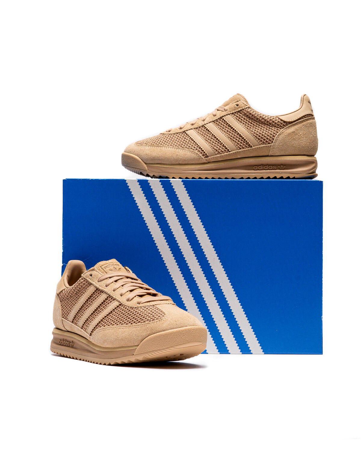 Adidas - Men's SL 72 RS Sneakers - (Sandstone) - Image 14