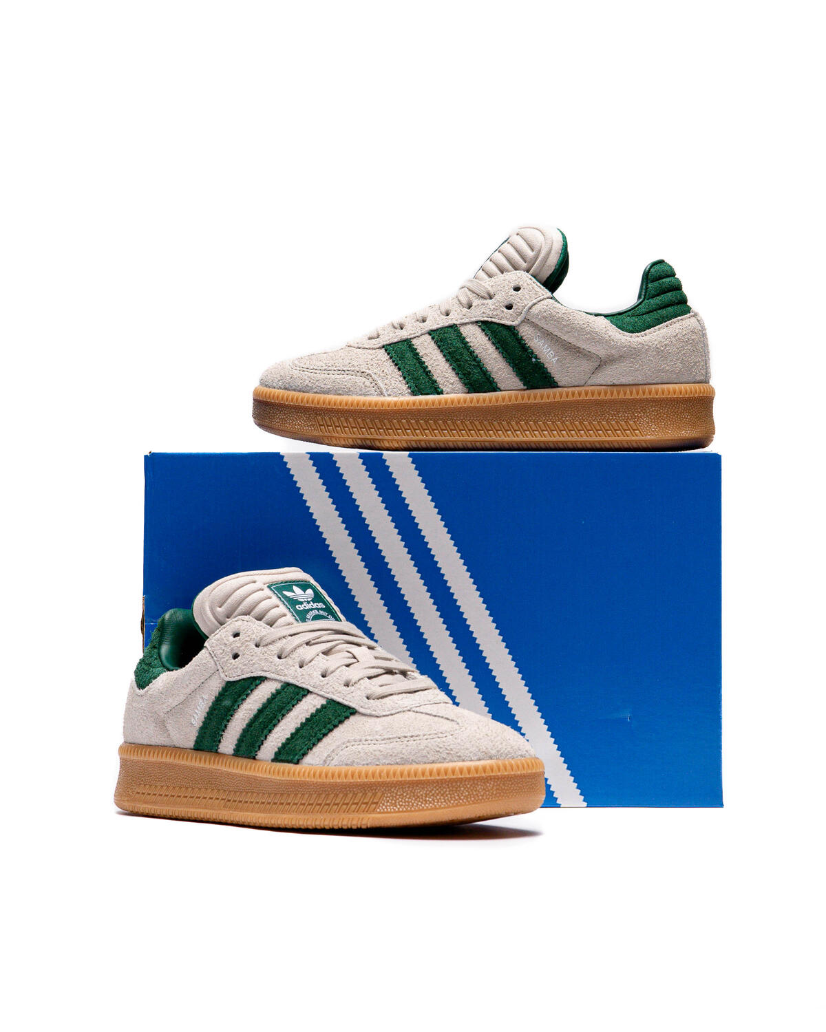 adidas Samba XLG Beige / Green - Image 9