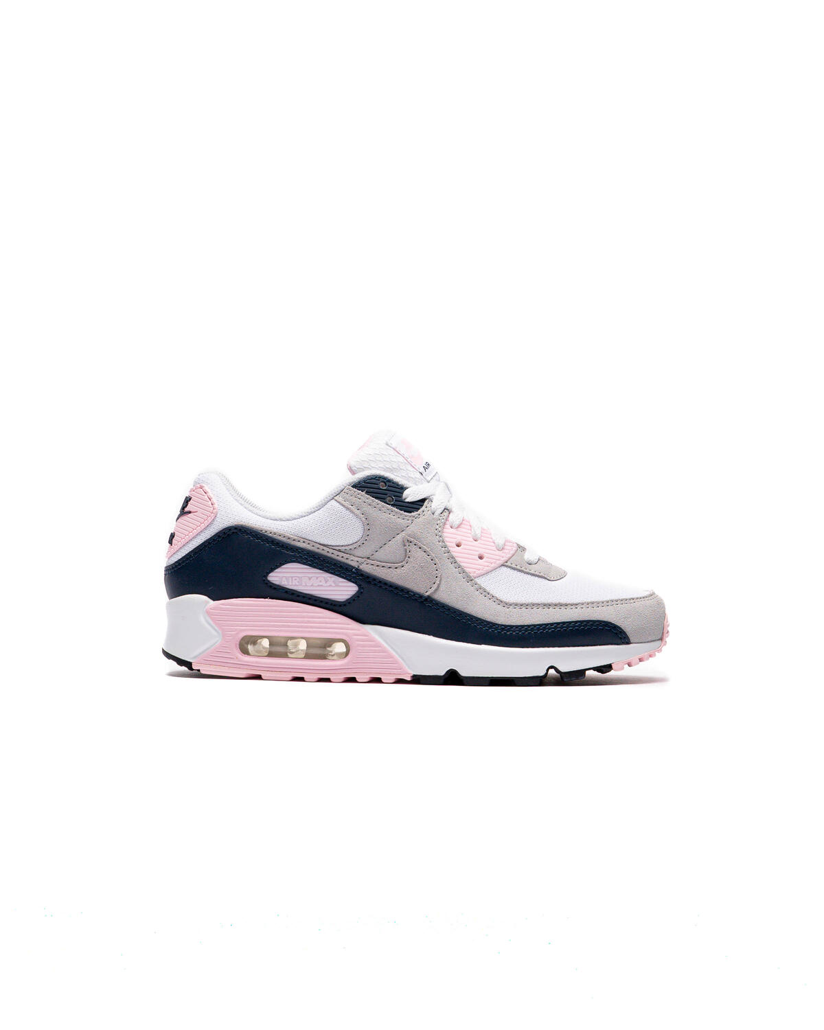NIKE AIR MAX 90 WHITE/WOLF GREY/PINK FOAM/ARMORY NAVY - Image 13