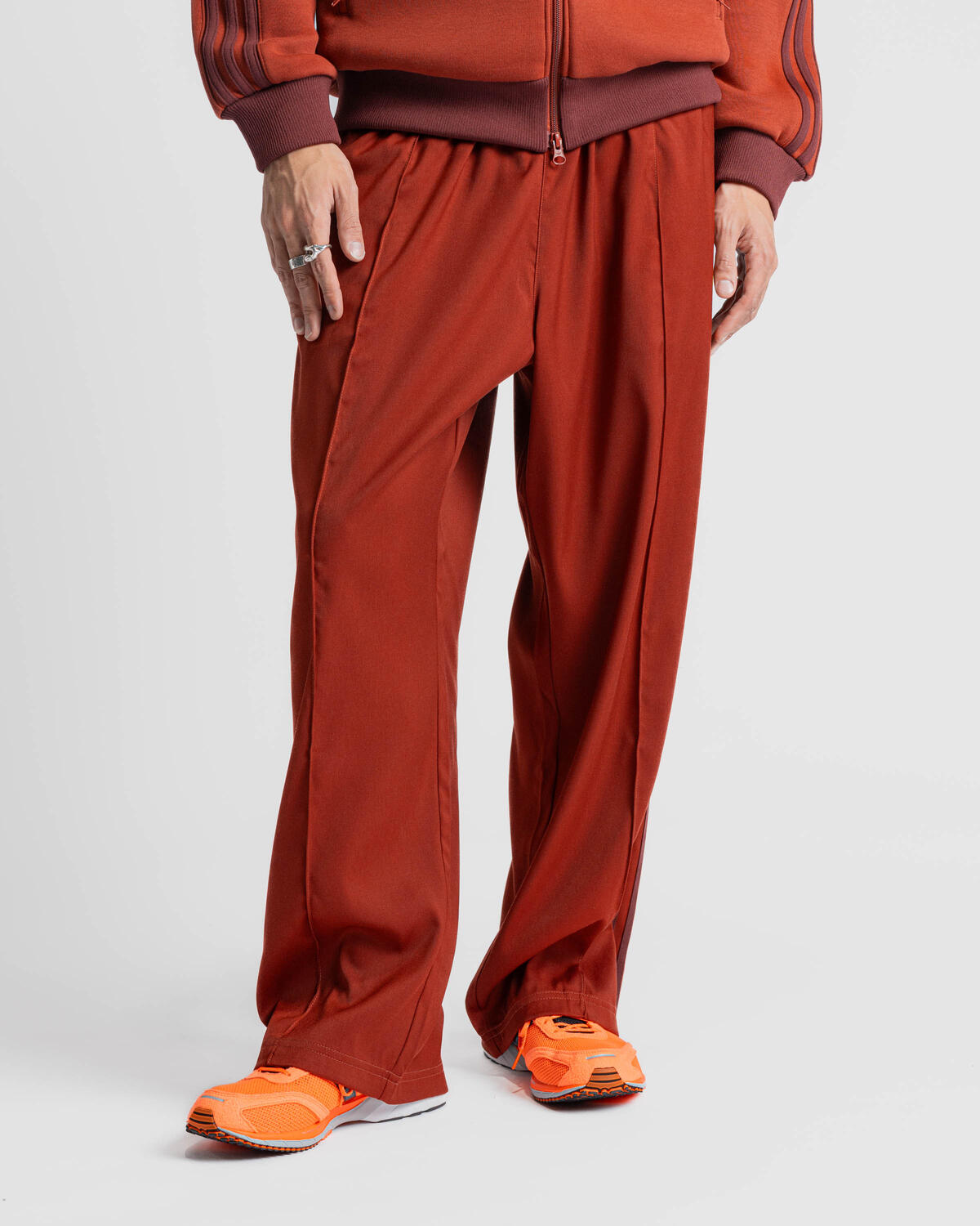 adidas track pants velour