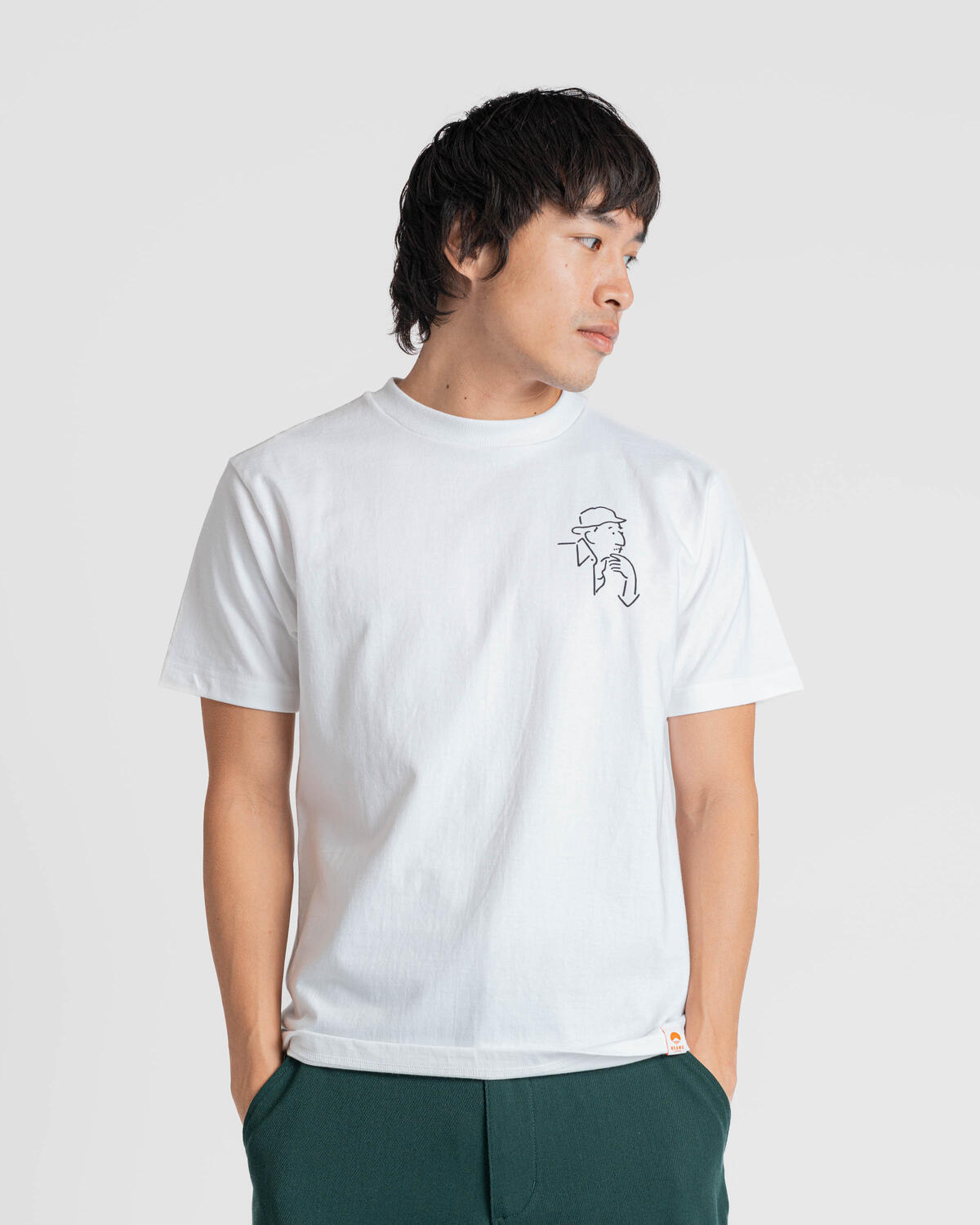 Beams Japan x Yasujiro Ozu LOGO Tee - Image 4