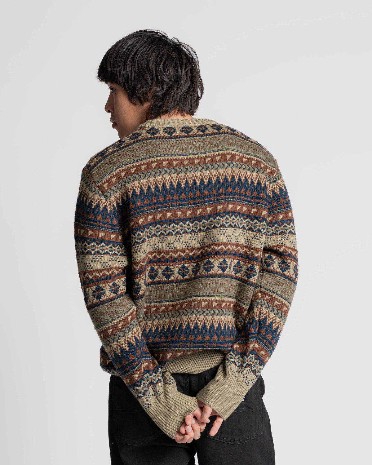 Nike LIFE FAIR ISLE CREW SWEATER | FZ0125-276 | AFEW STORE