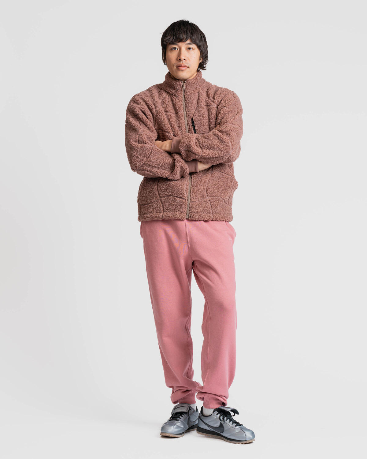 Nike x NOCTA Fleece CS Pants - Desert Berry/Elemental Pink - Image 29