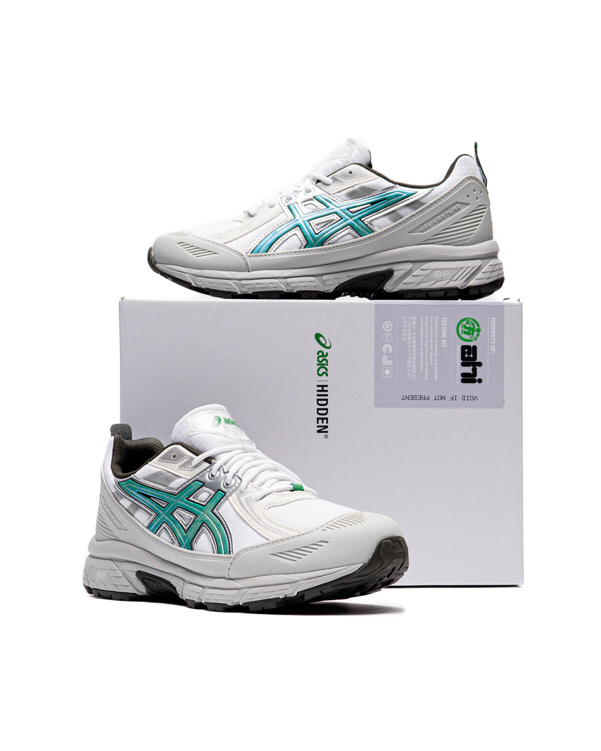 Asics x Hidden NY Gel-Venture 6 Shield - White/Wasabi (Women's) - Image 26