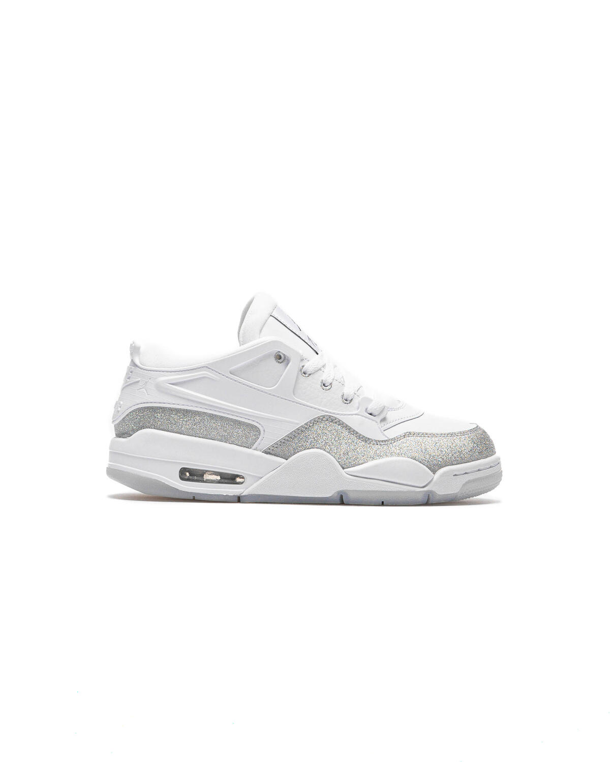 Air Jordan 4 RM 'White/Metallic Silver' - Image 6