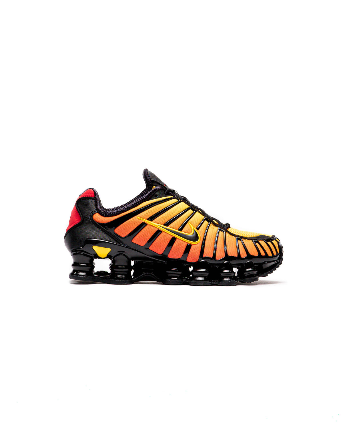 Nike Shox TL Black/Black-Amarillo-University Red - Image 24