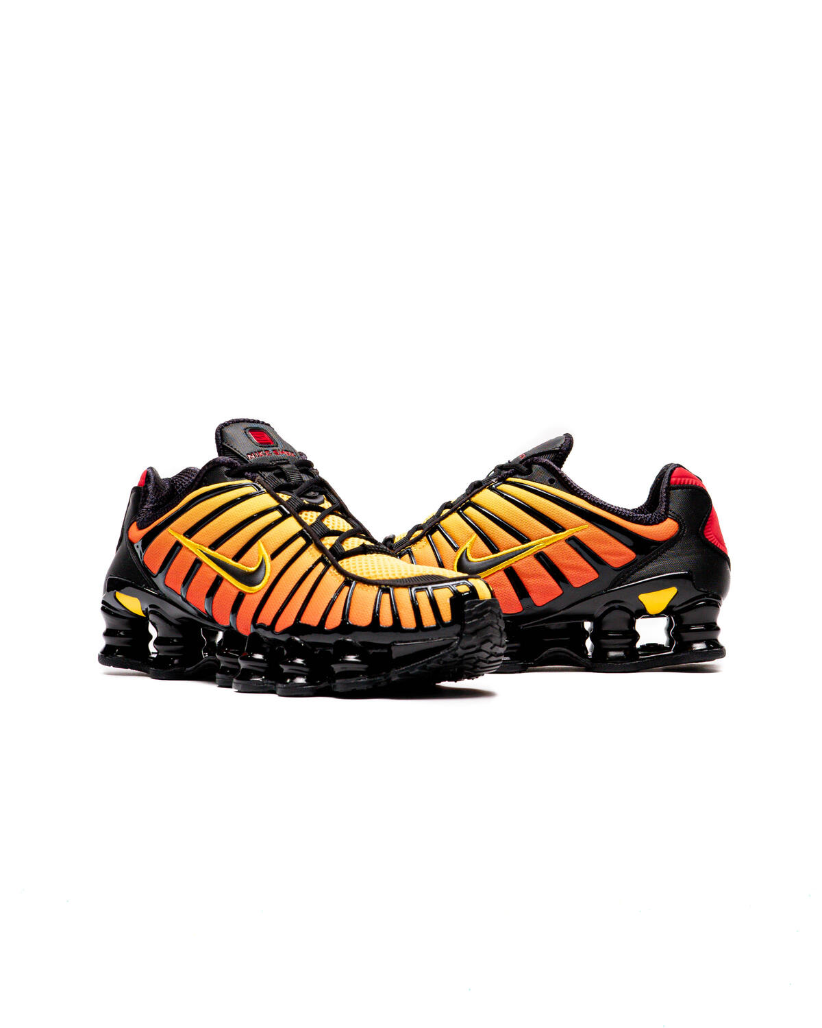Nike Shox TL Black/Black-Amarillo-University Red - Image 27