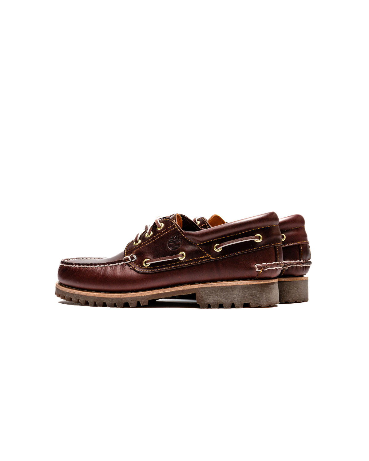 Timberland Authentic 3-Eye Lug Boat Shoe - Burgundy - Image 14