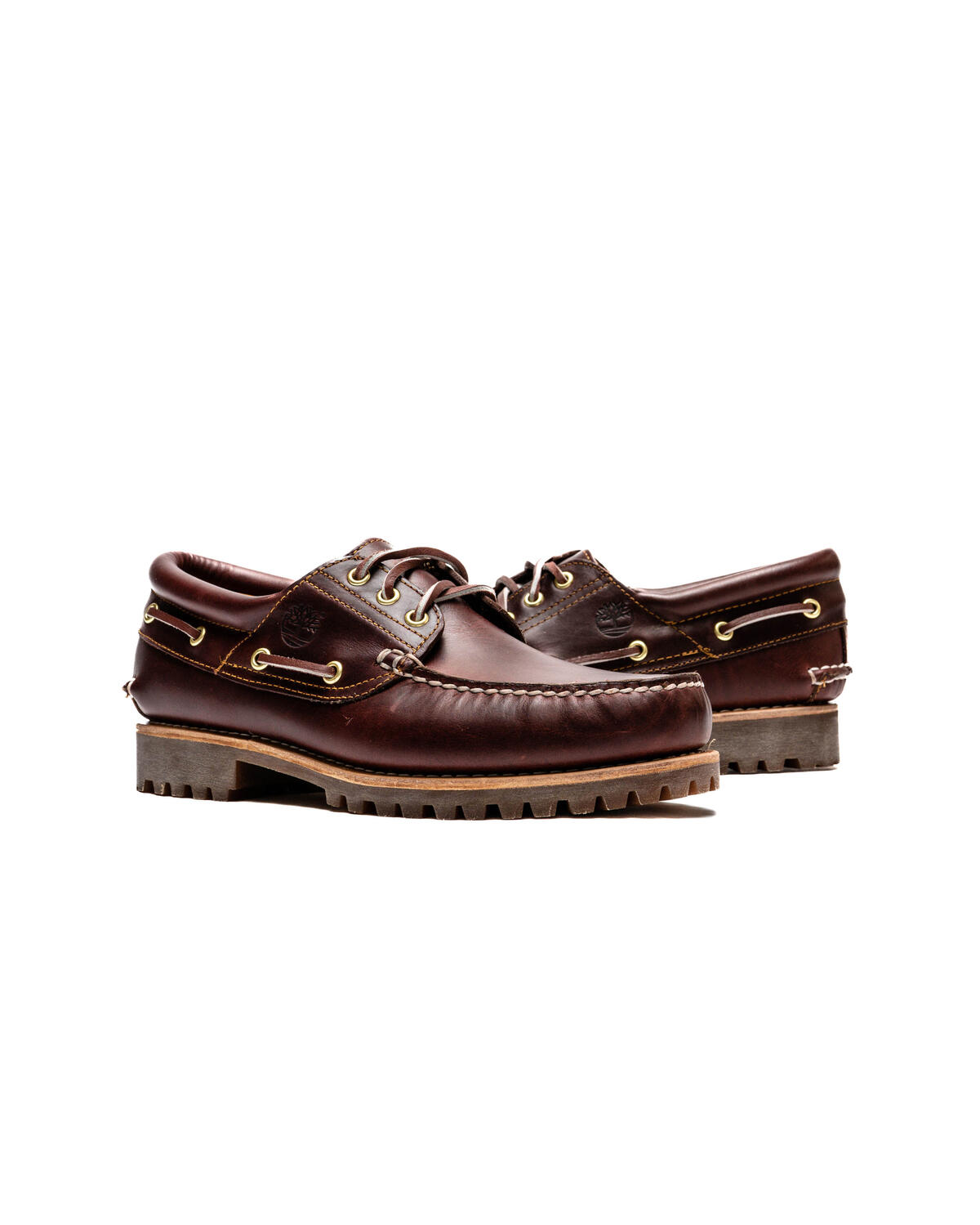 Timberland Authentic 3-Eye Lug Boat Shoe - Burgundy - Image 15