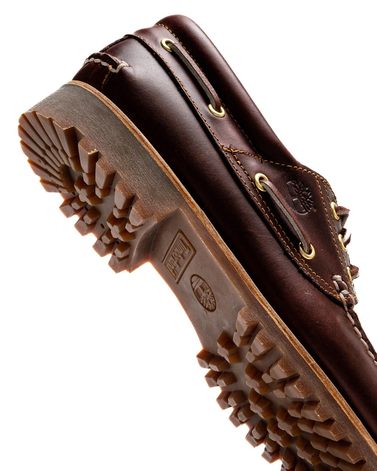 Timberland Authentic 3-Eye Lug Boat Shoe - Burgundy - Image 17