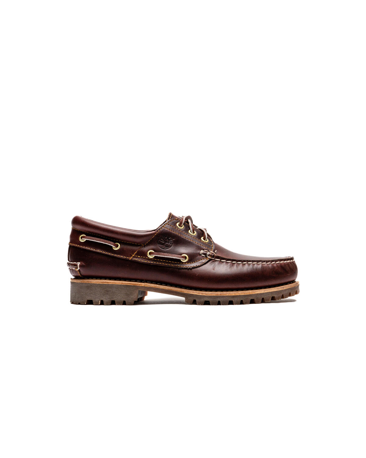 Timberland Authentic 3-Eye Lug Boat Shoe - Burgundy - Image 12