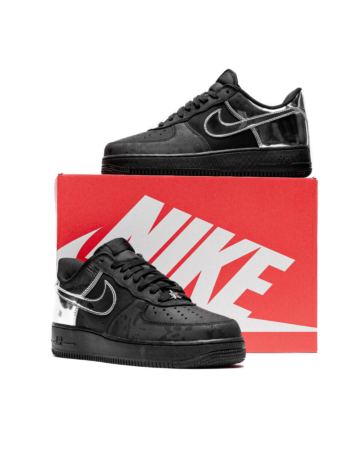 Nike Air Force 1 Low Retro Black Chrome (Women's) - Image 37
