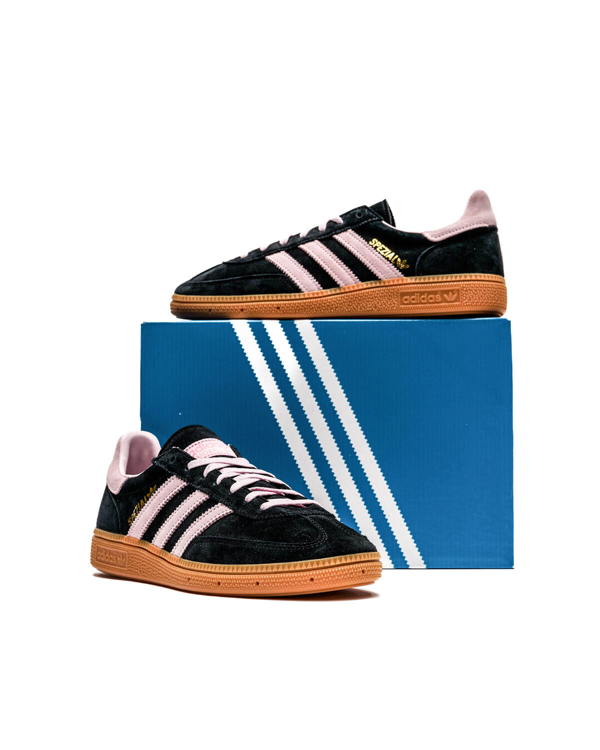 Adidas Handball Spezial Women's Core Black/Clear Pink/Gum - Image 25