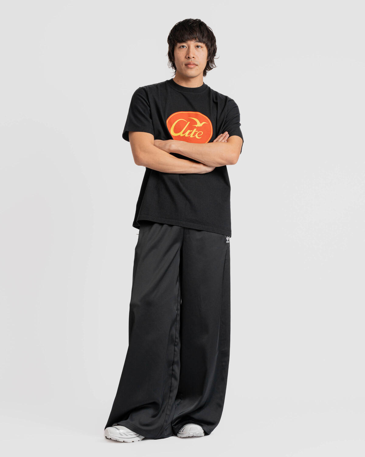 Arte Antwerp Big circled bird logo t-shirt | SS25-100T | AFEW STORE
