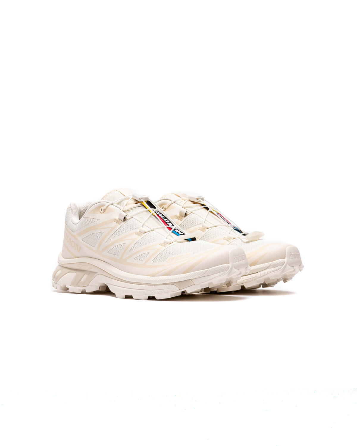 Salomon XT-6 Vanilla Ice/Vanilla Ice/Almond Milk Sko Off-White - Image 36