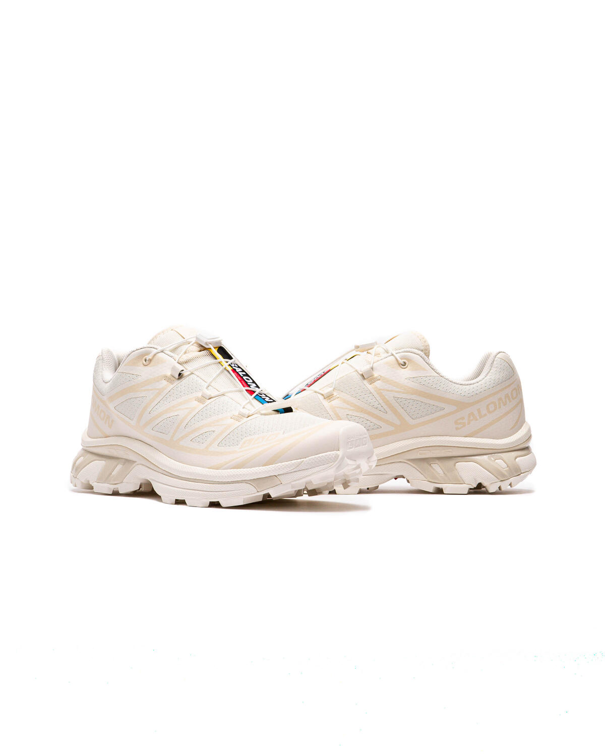 Salomon XT-6 Vanilla Ice/Vanilla Ice/Almond Milk Sko Off-White - Image 38