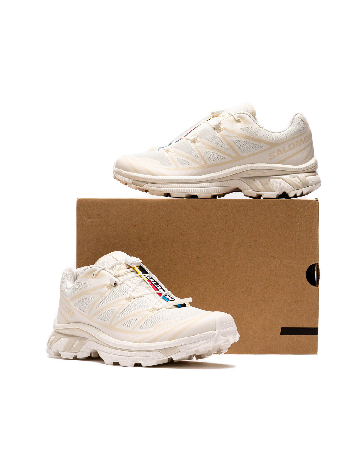 Salomon XT-6 Vanilla Ice/Vanilla Ice/Almond Milk Sko Off-White - Image 39