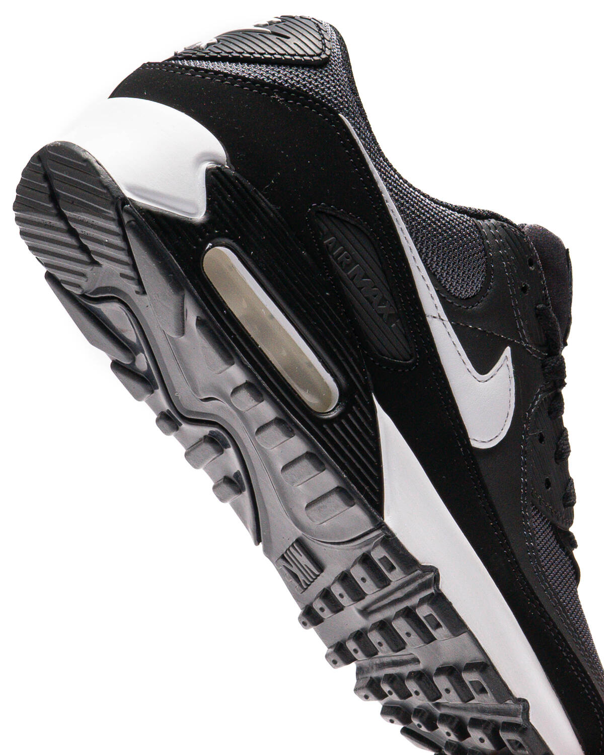 black and gray airmax 90
