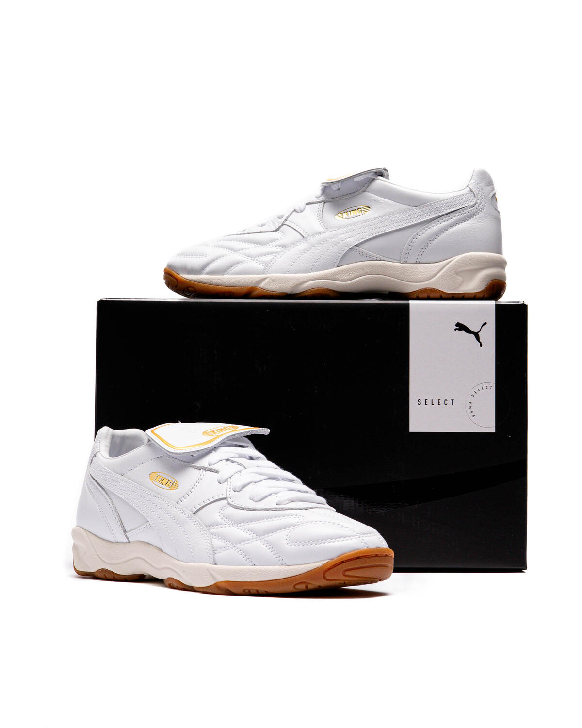 Puma King Indoor Sneakers White / Frosted Ivory - Image 29