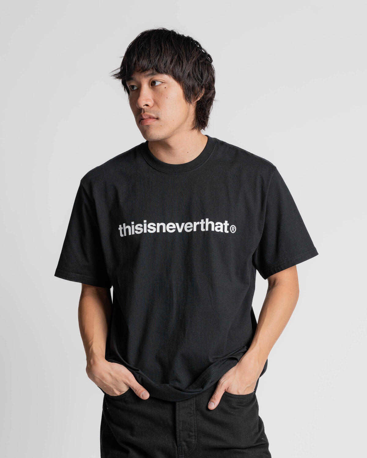 thisisneverthat T-Logo Tee | tn240ttsst01-BLK | AFEW STORE