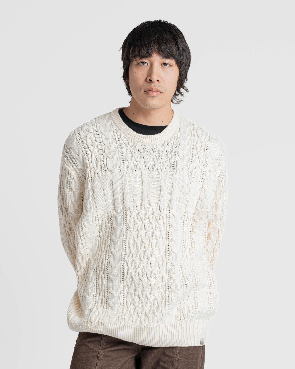 Dickies Script Cable Sweater - Image 4