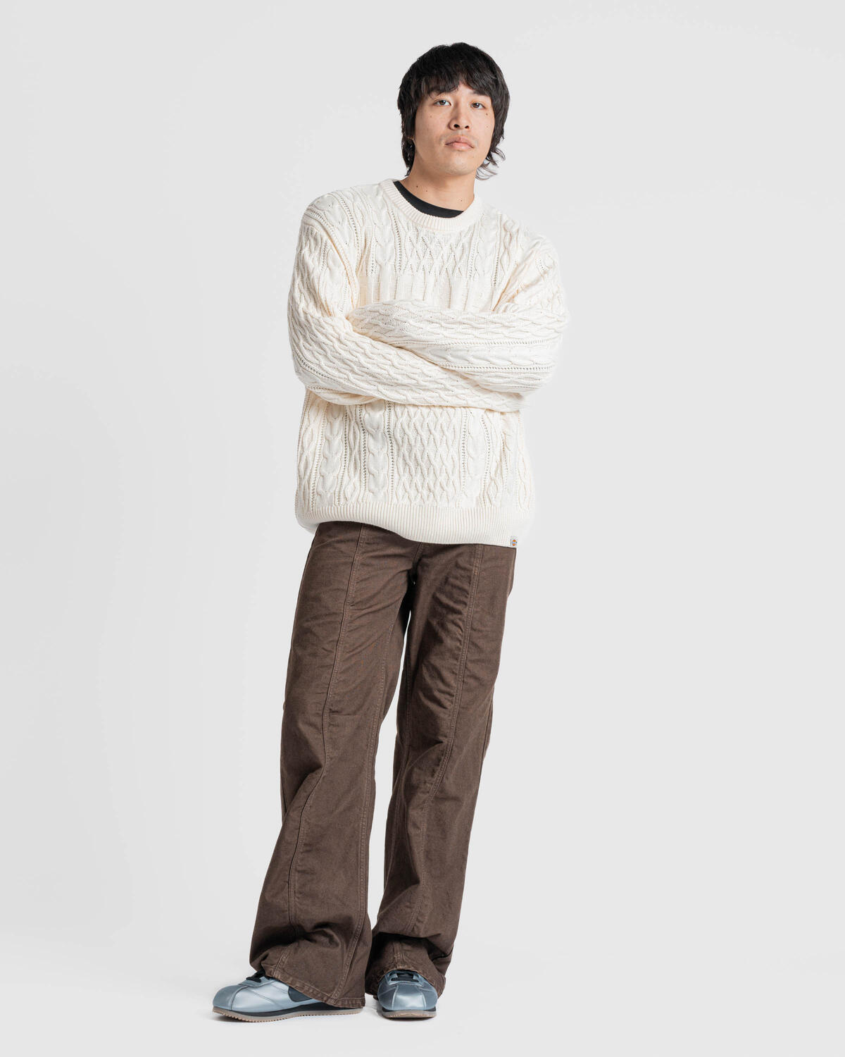 Dickies Script Cable Sweater - Image 3