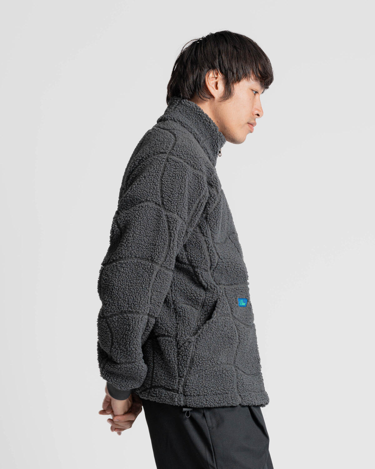 Dime Coverstitch Sherpa Fleece | DIMEFA245CHA | AFEW STORE