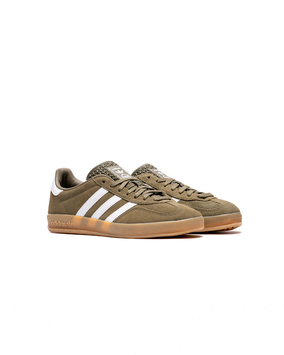 Adidas Gazelle Indoor 'Olive Strata White' - Image 12