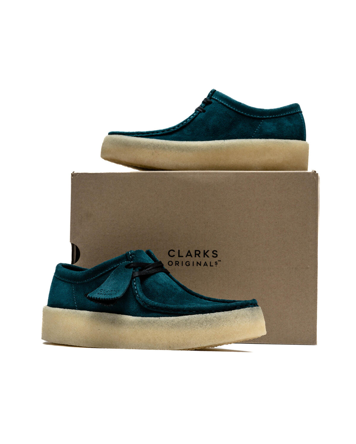 Clarks Wallabee Cup Blue Nubuck Shoe EU 41 US Mens 8 NEW Clarks-originals-mens-shoes-  main image 3