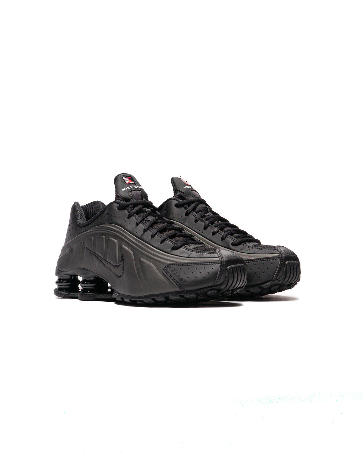 Nike Shox R4 Black Bright Crimson - Image 34