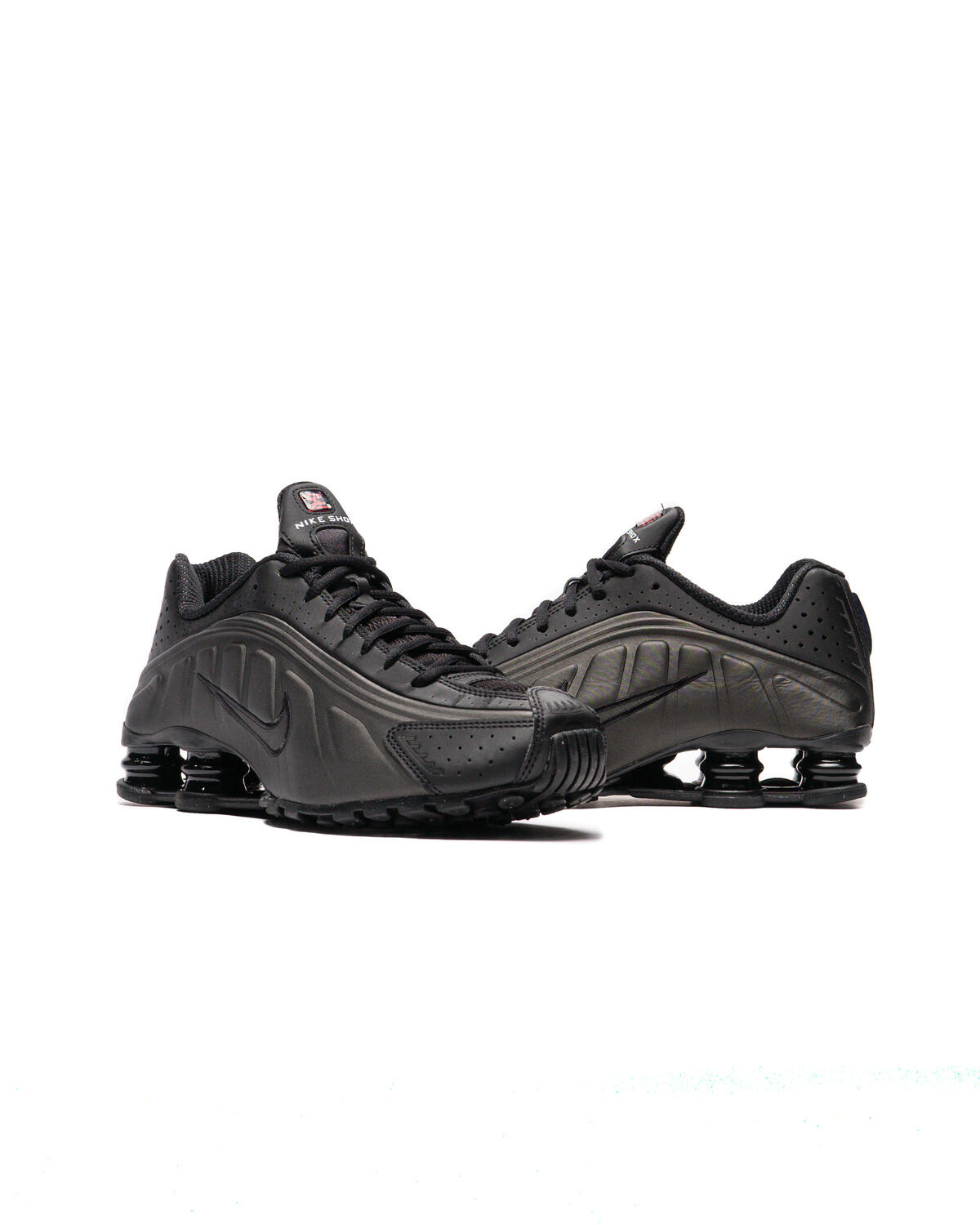 Nike Shox R4 Black Bright Crimson - Image 36