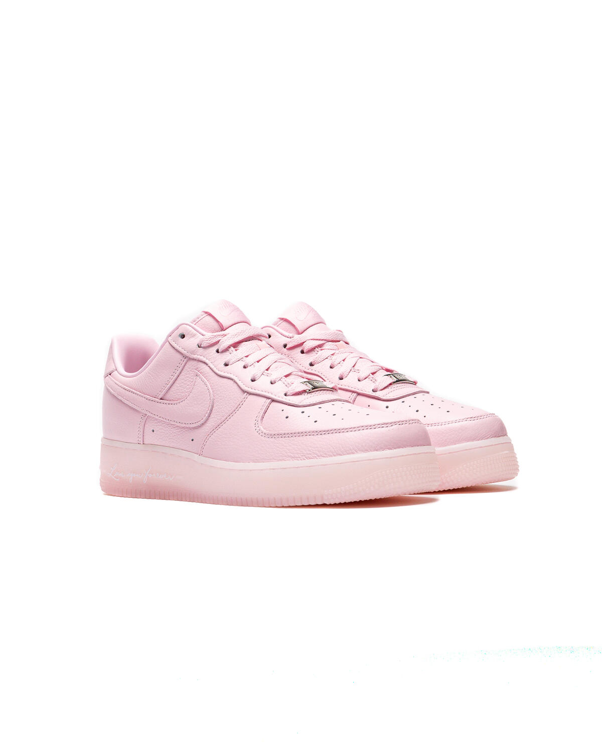 Nike x NOCTA Air Force 1 Low Pink Foam/Cobalt Tint-Metallic Silver - Image 15