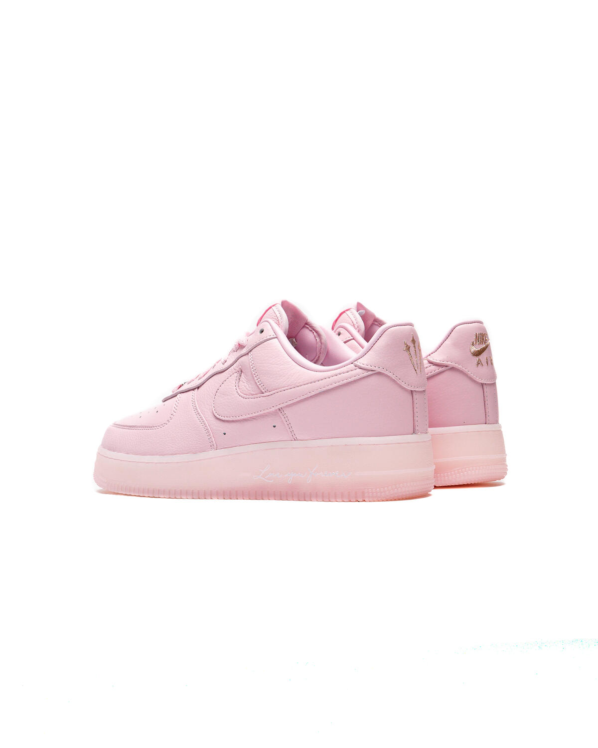 Nike x NOCTA Air Force 1 Low Pink Foam/Cobalt Tint-Metallic Silver - Image 16