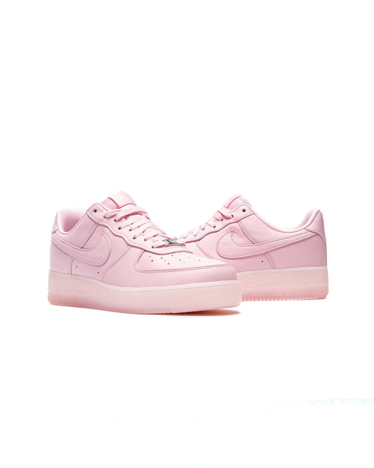 Nike x NOCTA Air Force 1 Low Pink Foam/Cobalt Tint-Metallic Silver - Image 17