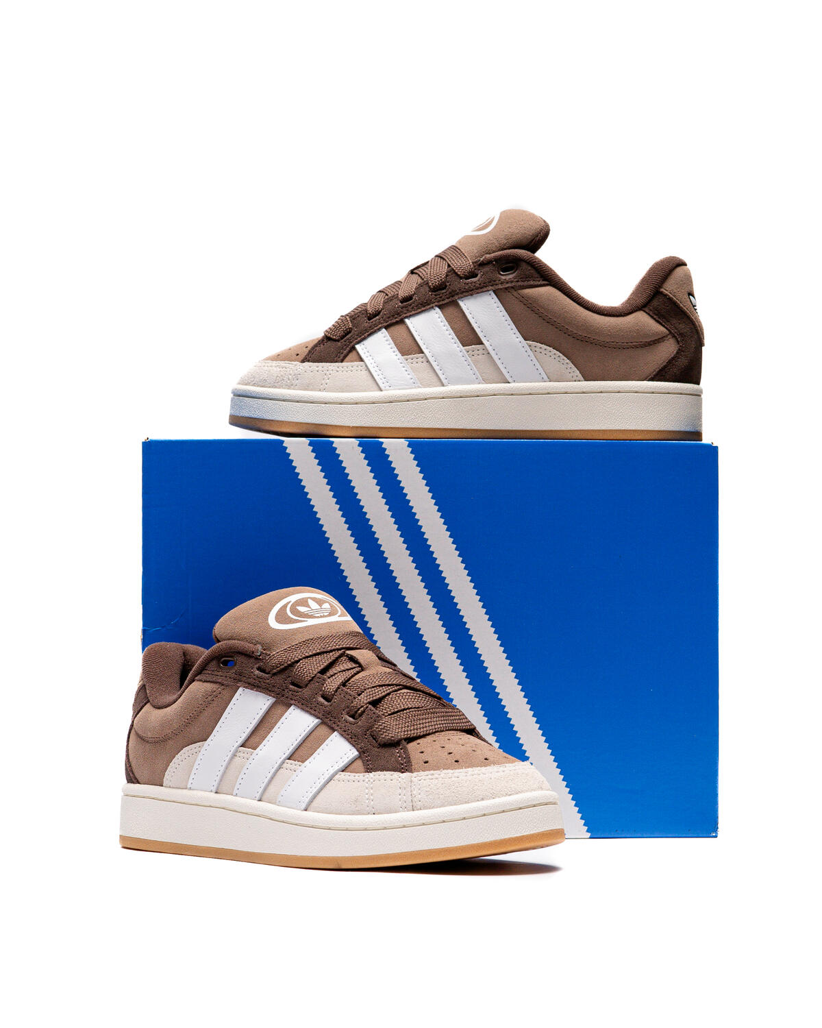 Adidas Campus 00s Beta Earth Strata / Footwear White / Brown - Image 6
